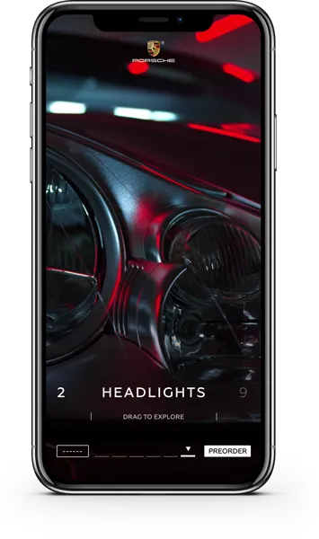 Interior details on a phone