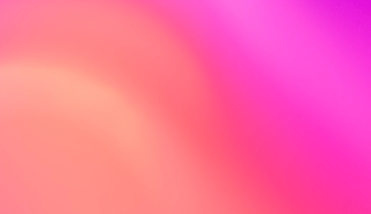 Abstract pink and orange gradient field